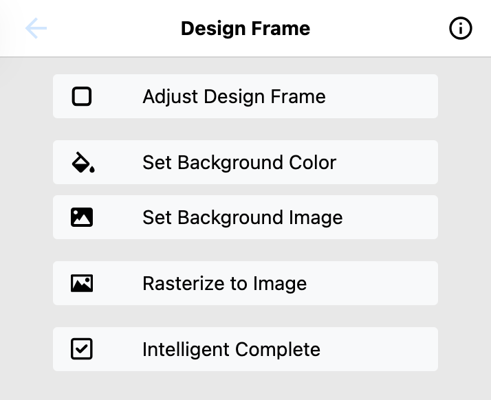 design frame screenshot